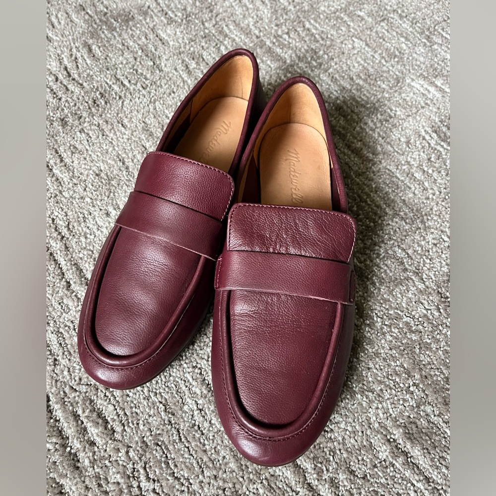 Madewell Cabernet The Lacey Loafer size 7.5